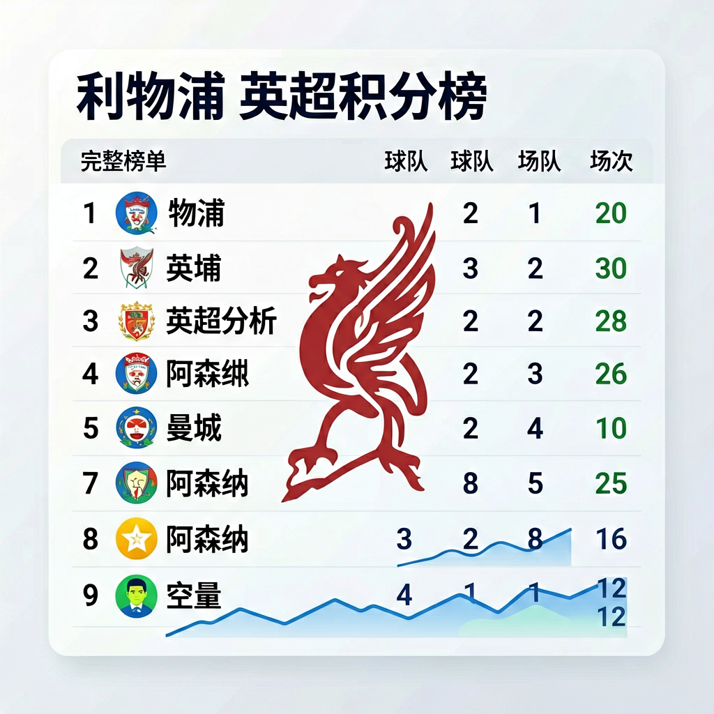 必发指数官网app - 实时必发交易数据与专业分析 - 利物浦、英超积分榜、完整榜单、球队、场次